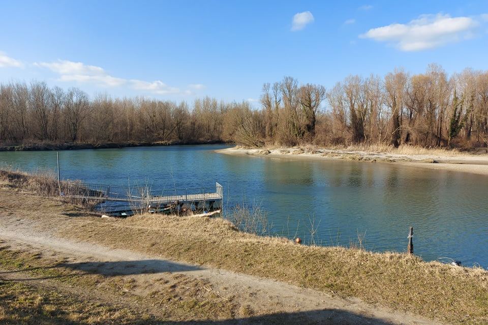 Halaš Čarda, ušće Mure u rijeku Dravu