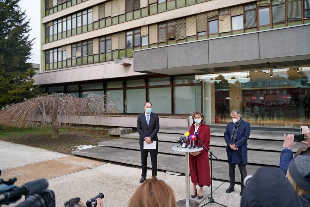 Vedran Šimunović, Martina Dalić i Želimir Vukina