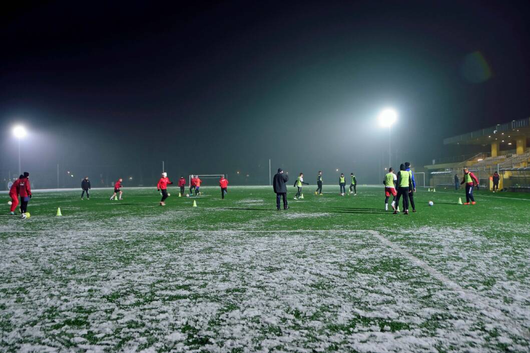 Trening đurđevačkih nogometaša