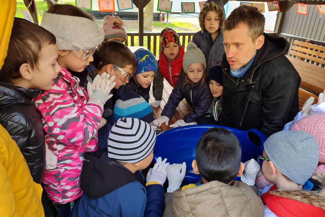 Djelatnik Koprivničkih voda Igor Horvat održao je edukaciju za koprivničke mališane