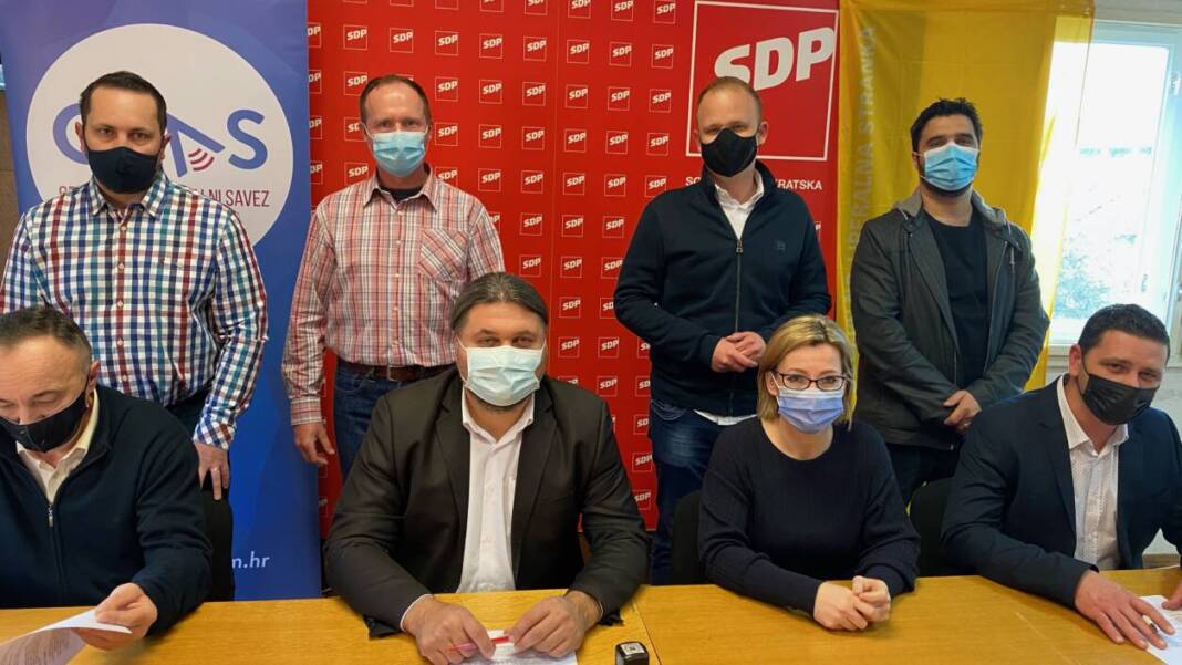 Članovi koalicije SDP - HSLS - GLAS za lokalne izbore u Koprivničko-križevačkoj županiji