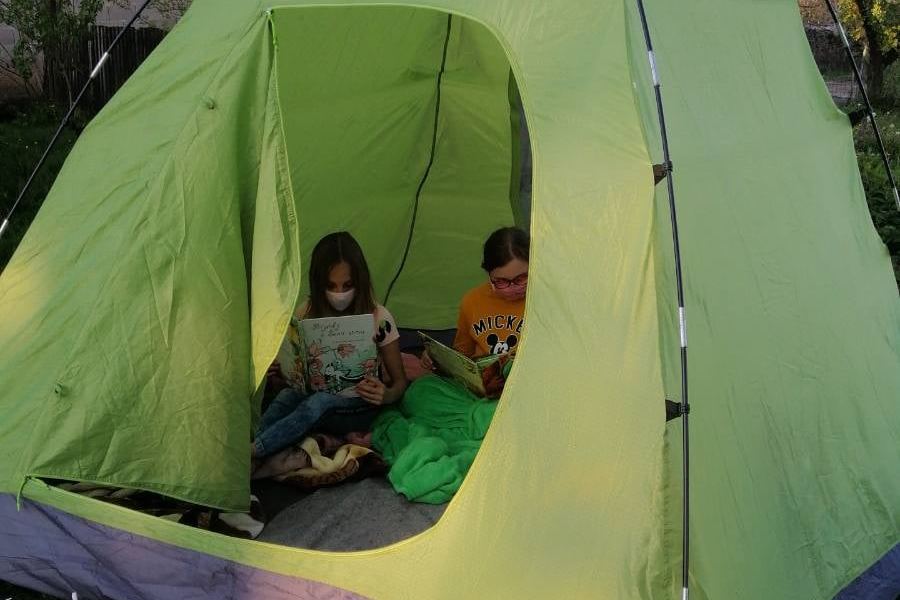Koprivnički izviđači i učenici iz Srijema čitali pod zvijezdama