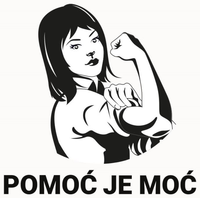 Pomoć je moć logo