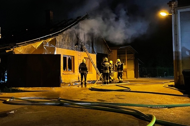 Požar u zgradi koprivničkog Komunalca