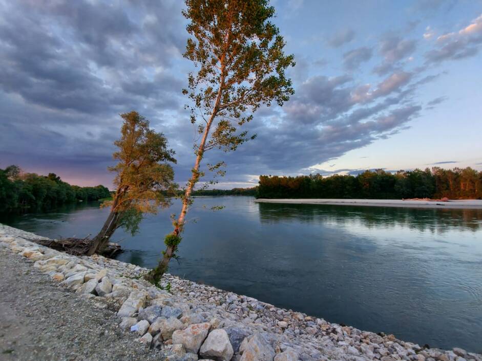 Rijeka Drava kraj Ferdinandovca