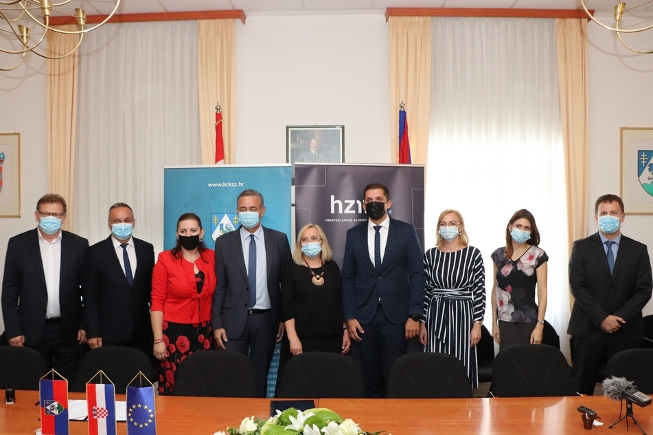 Svečanost potpisivanja ugovora održana je u prostorijama Koprivničko-križevačke županije