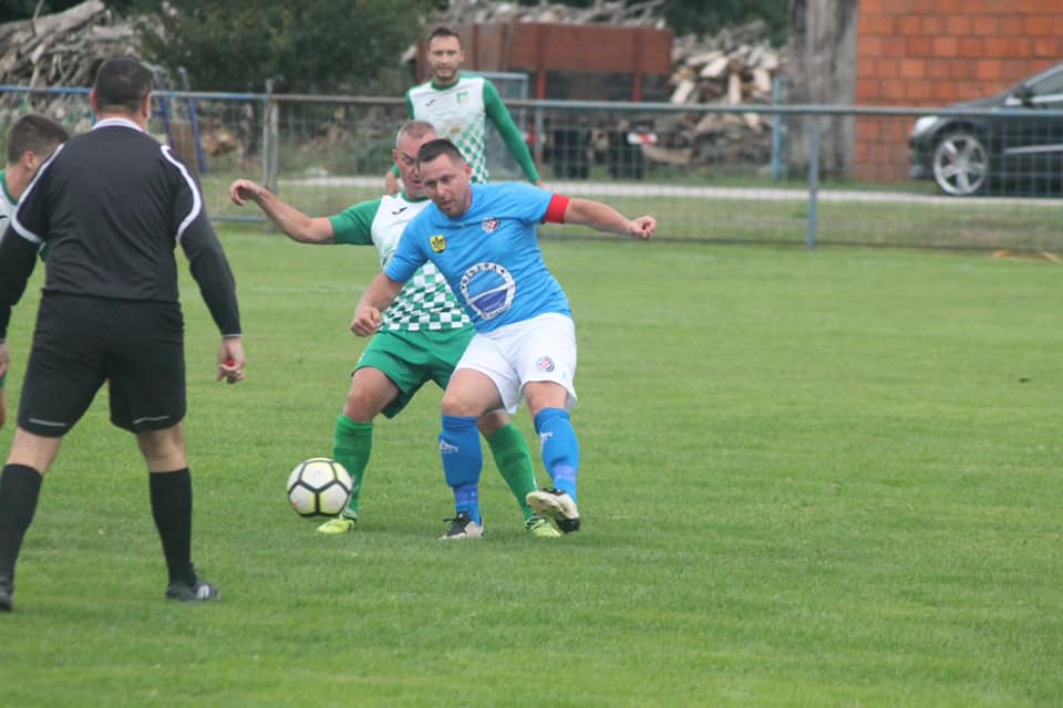 Vjekoslav Belobrk u akciji // Foto: Facebook NK Kalinovac