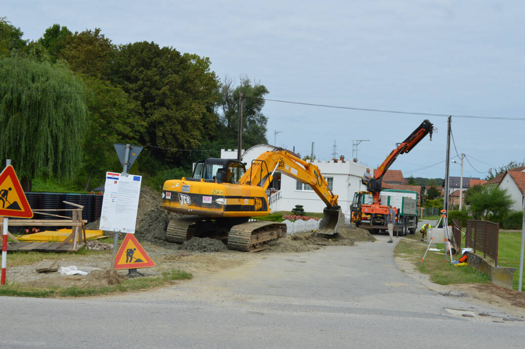 Komunalni radovi u Rasinji