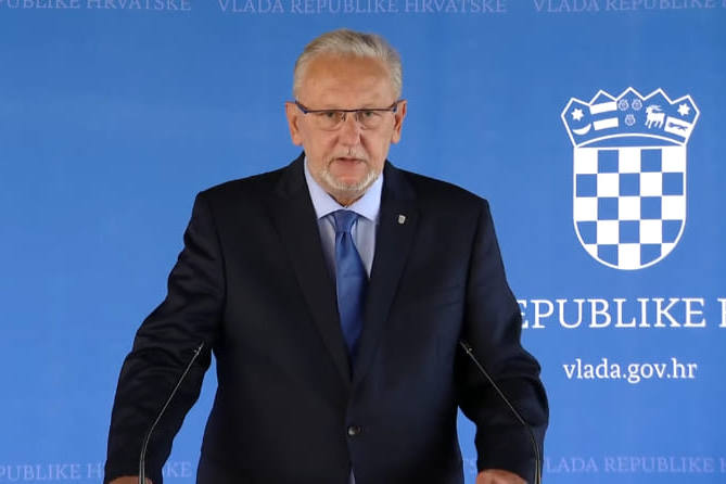 Ministar unutarnjih poslova i načelnik nacionalnog Stožera civilne zaštite Davor Božinović