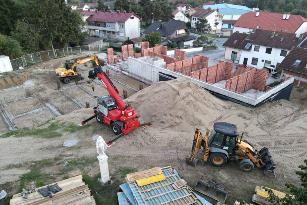 Izgradnja Pastoralnog centra u Molvama