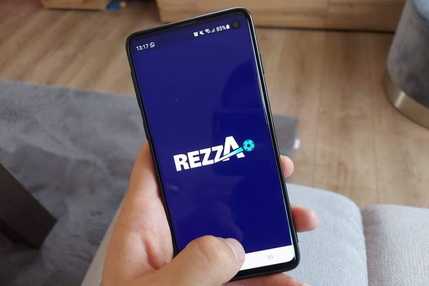 Naslovnica aplikacije Rezza