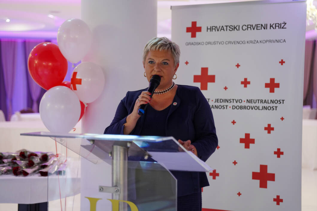 Ravnateljica koprivničkog društva Crvenog križa Adela Sočev