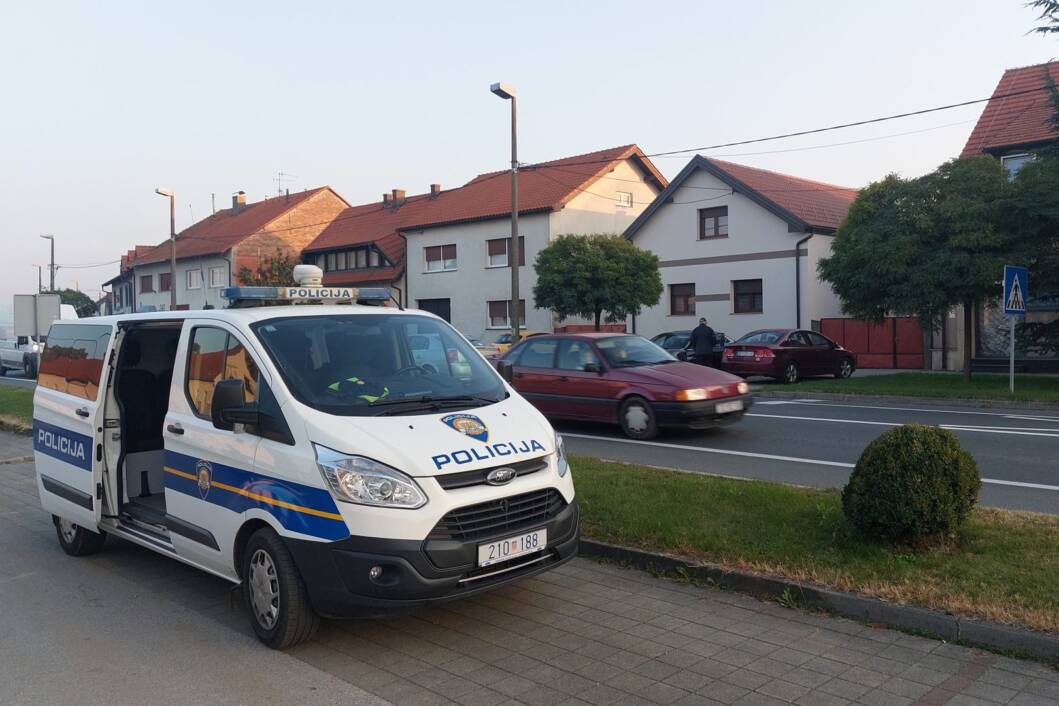 Policijski očevid na mjestu nesreće