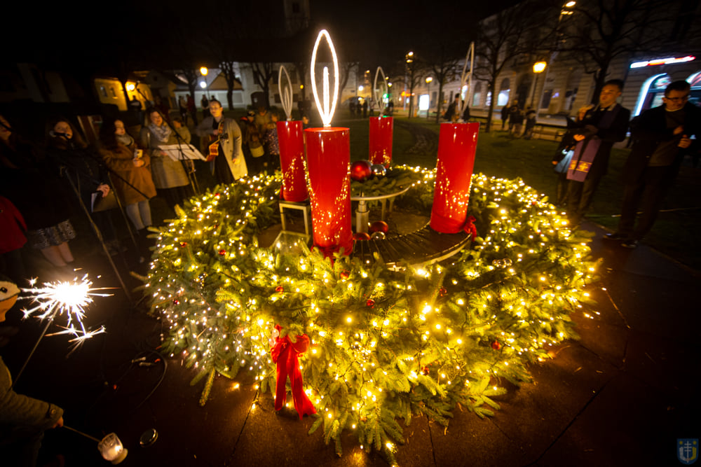 Adventski vijenac u Križevcima