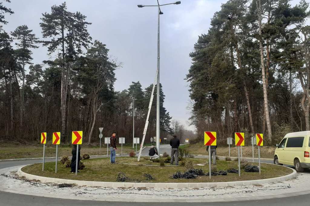 Božićno ukrašavanje Đurđevca