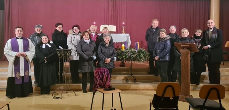 Sudionici ekumenske molitve u Legradu