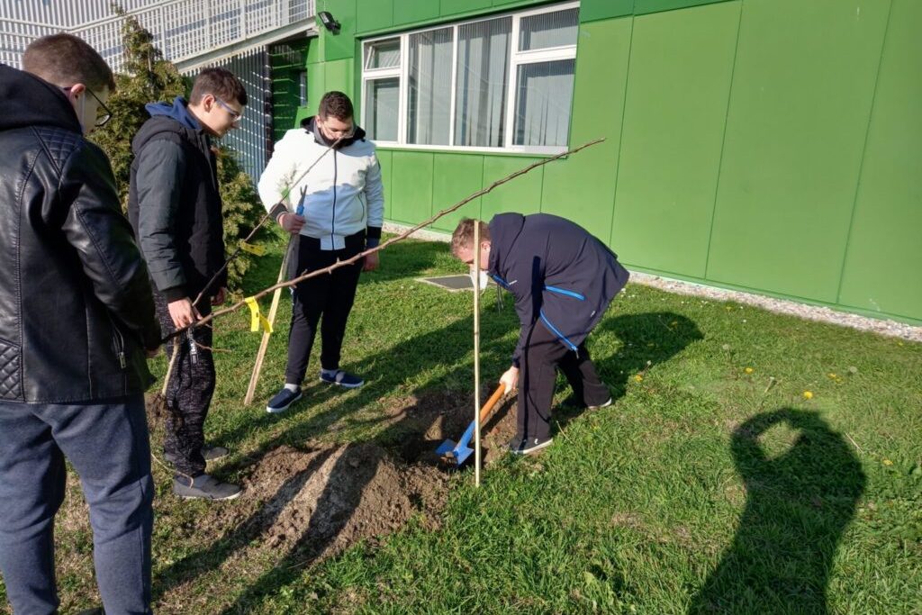 Đurđevački osnovnoškolci sade voćke