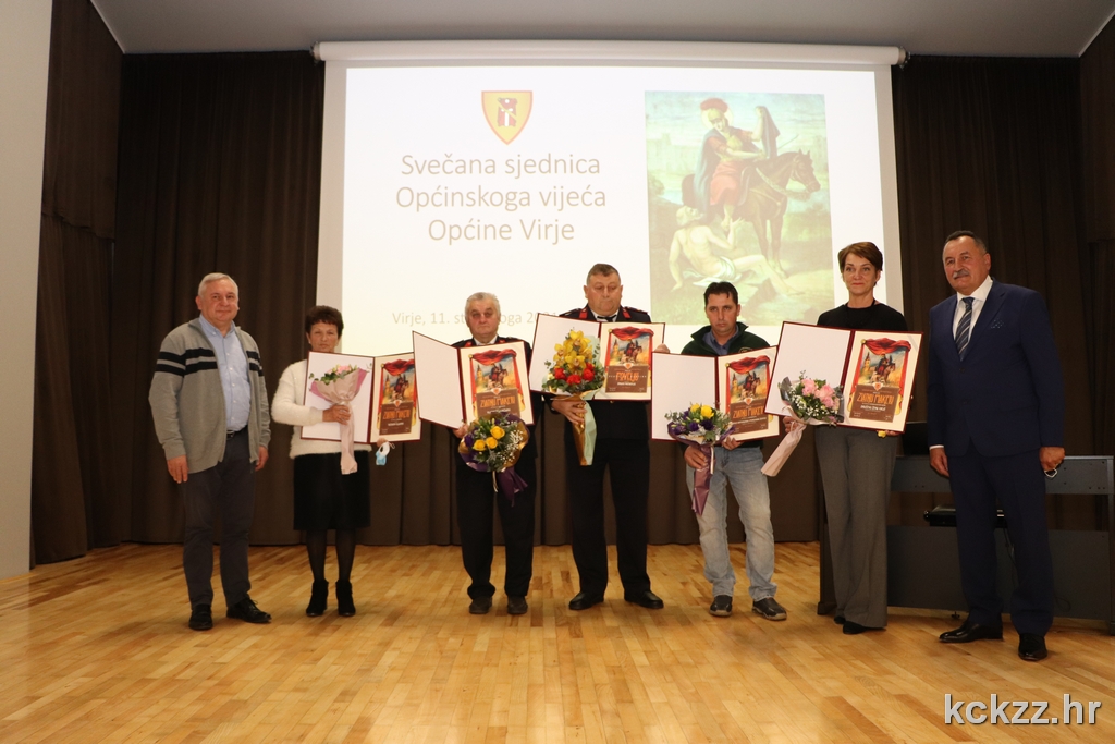 Dodjela nagrada na svečanoj sjednici Općine Virje