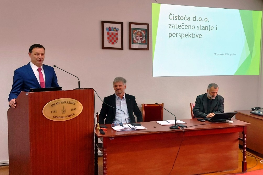 Konferencija za novinare u Varaždinu