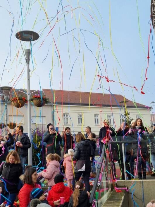 Dječji doček Nove godine u Križevcima