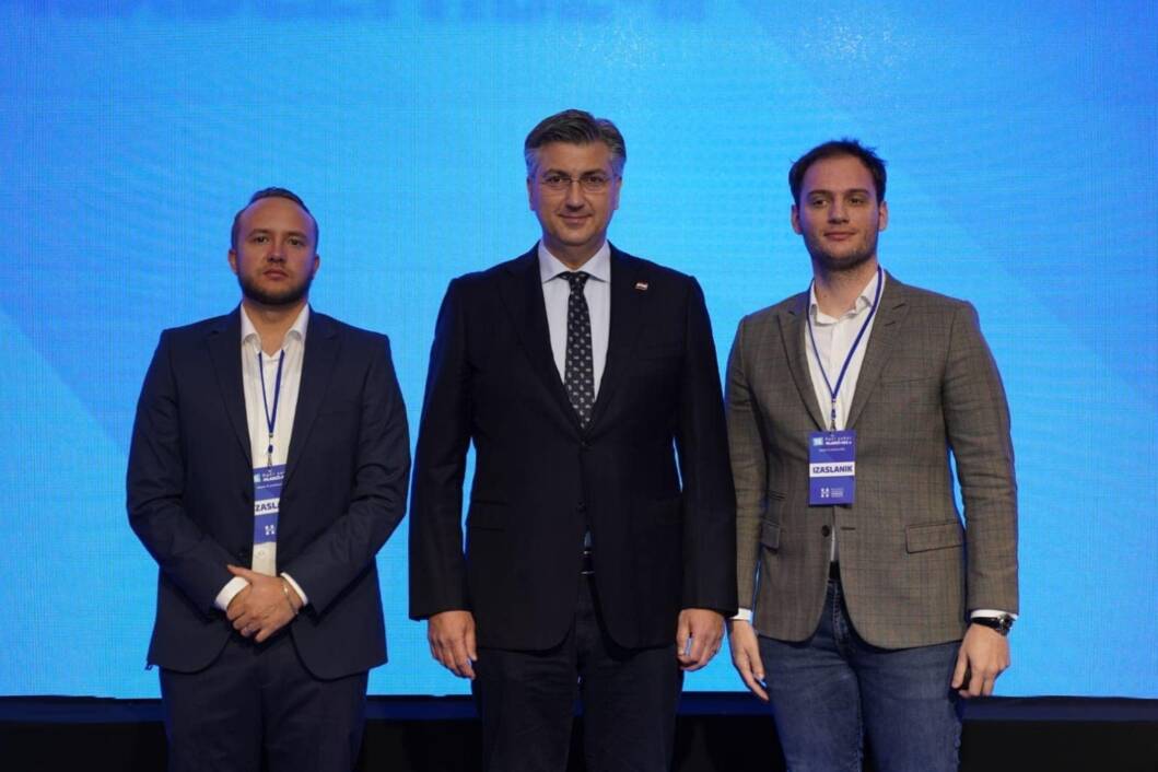 Ivan Car, Andrej Plenković i Fran Papac