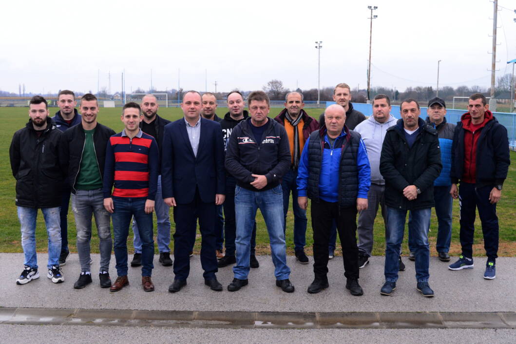 Osnivači Škole nogometa Općine Koprivnički Ivanec