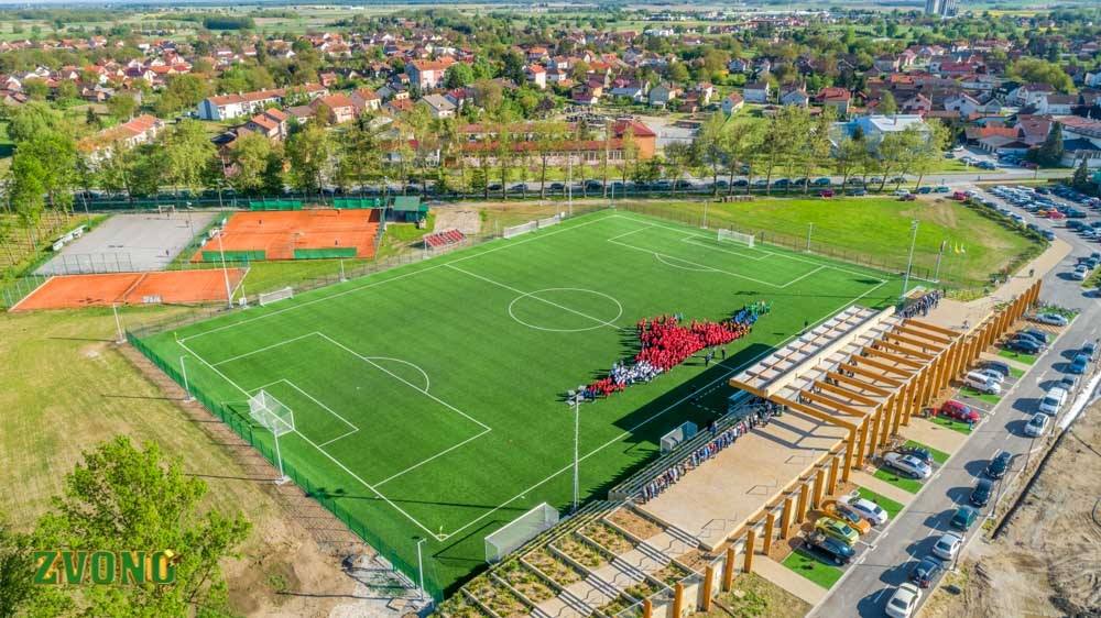 Pogled na Športsko-rekreativni centar Vlado Leščan Duspe u Đurđevcu