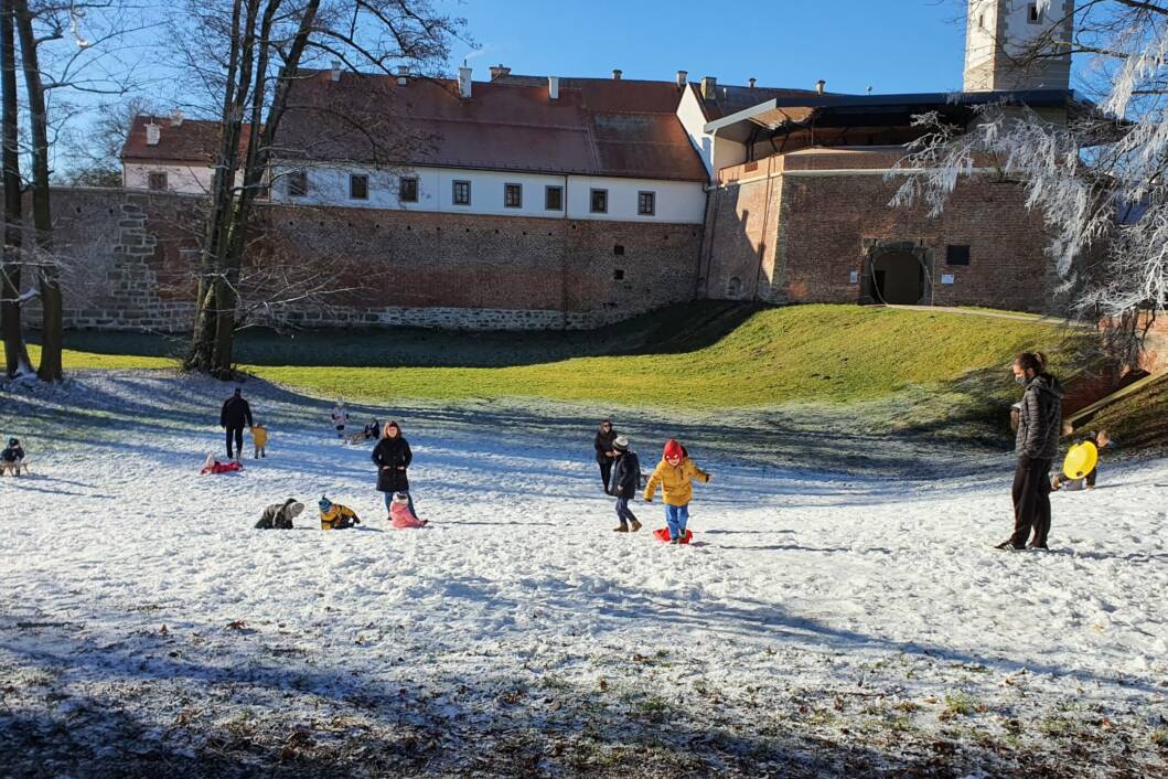 Umjetni snijeg u Čakovcu