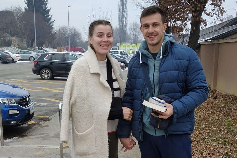 Larissa Kalaus i Robert Marković