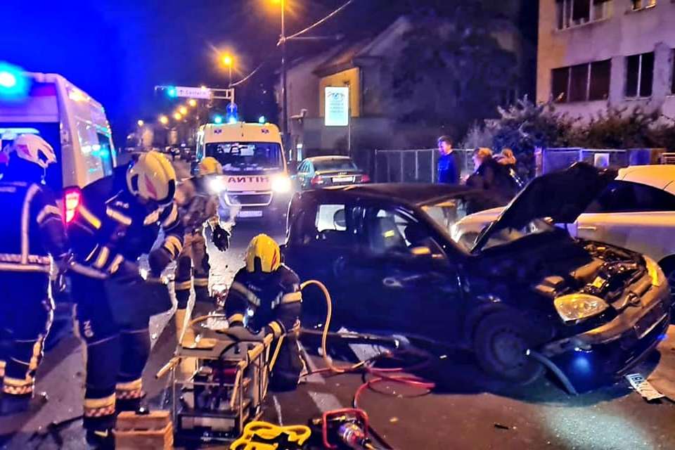 Prometna nesreća na Ksaverskoj cesti u Zagrebu