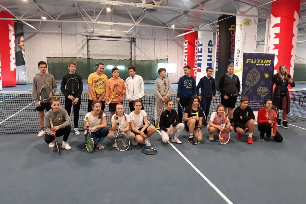 Mladi tenisači na Sportskim igrama mladih u Virovitici