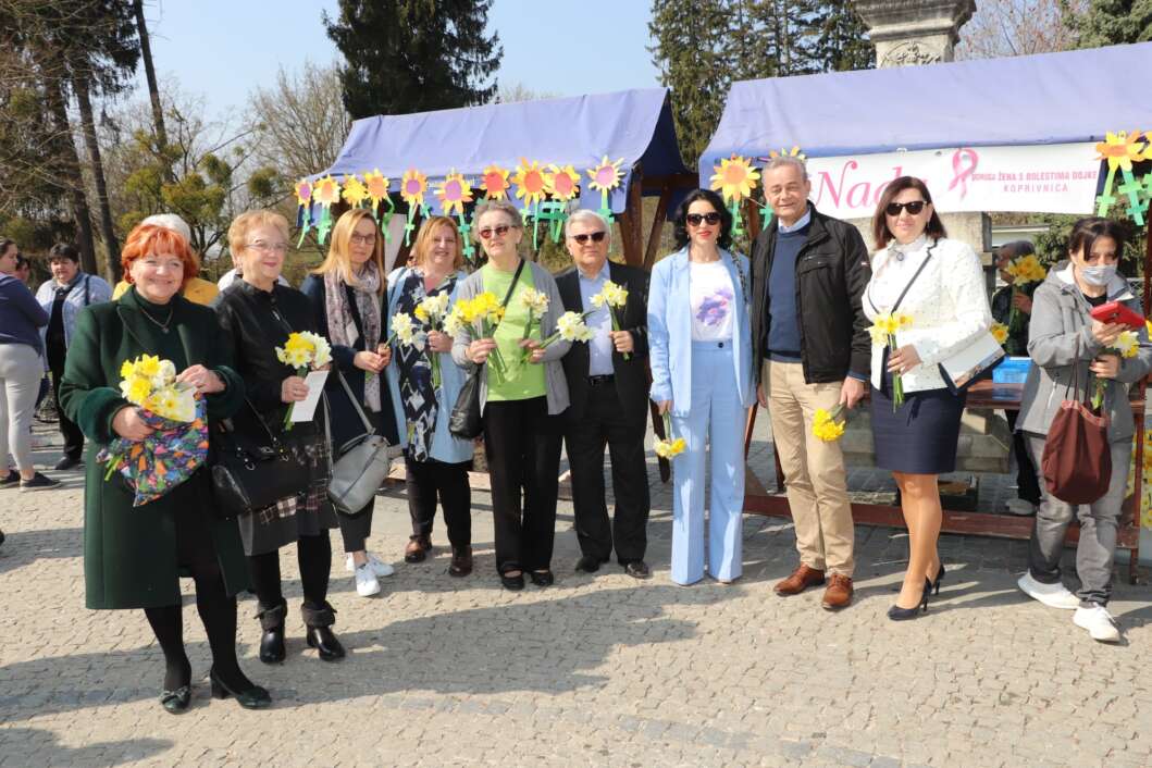 Dan narcisa u Koprivnici podržao je i župan Darko Koren sa suradnicima
