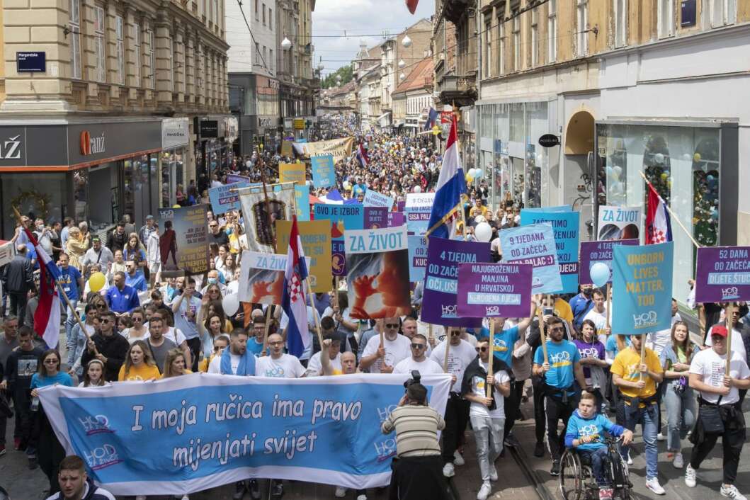 Hod za život u Zagrebu