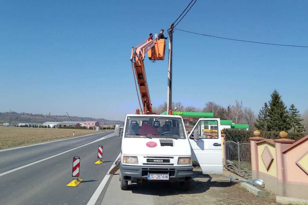 Radovi na zamjeni ulične rasvjete