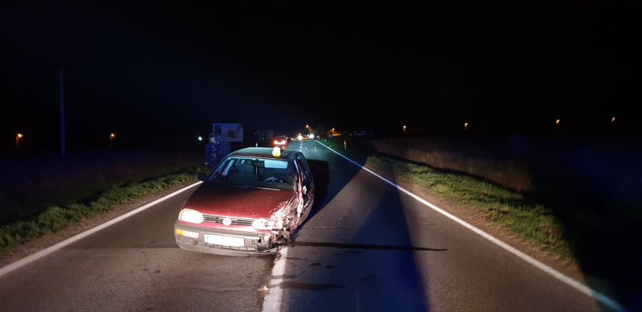 S mjesta prometne nesreće // Foto: Klikaj.hr