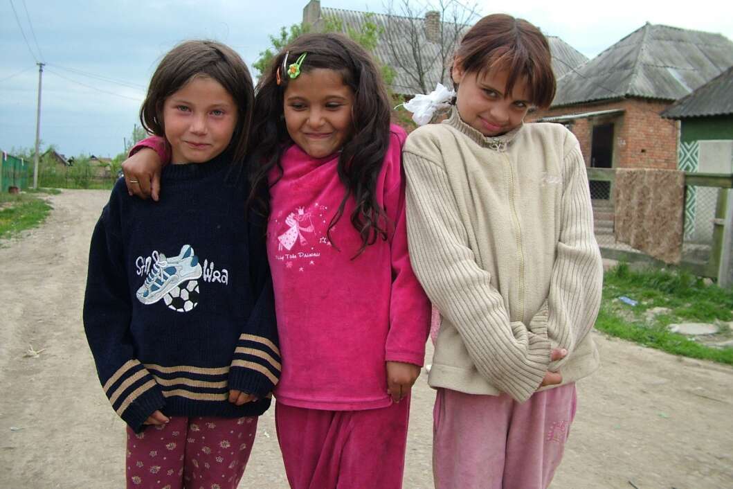 Djeca u romskom naselju