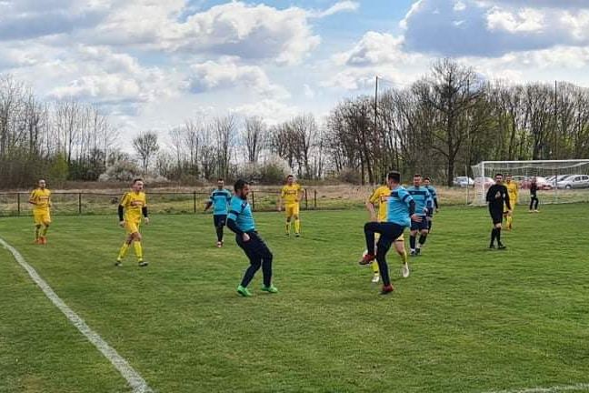 Detalj s utakmice između Rudara i novovirovskog Graničara u Botinovcu