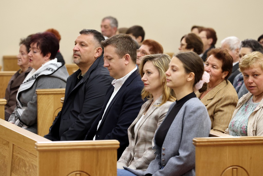 Željko Lacković, Hrvoje Janči, Kristina Benko Markovica i Anja Vujčić na svetoj misi