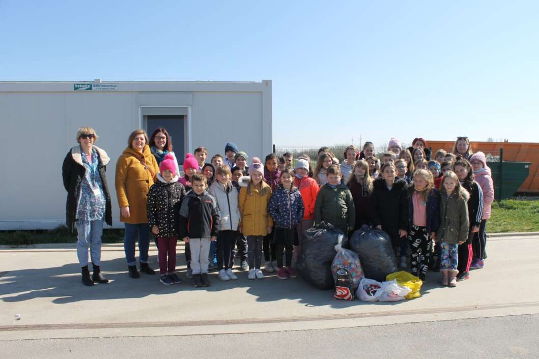Učenici PŠ Koprivnički Ivanec posjetili reciklažno dvorište i Kompostanu Herešin