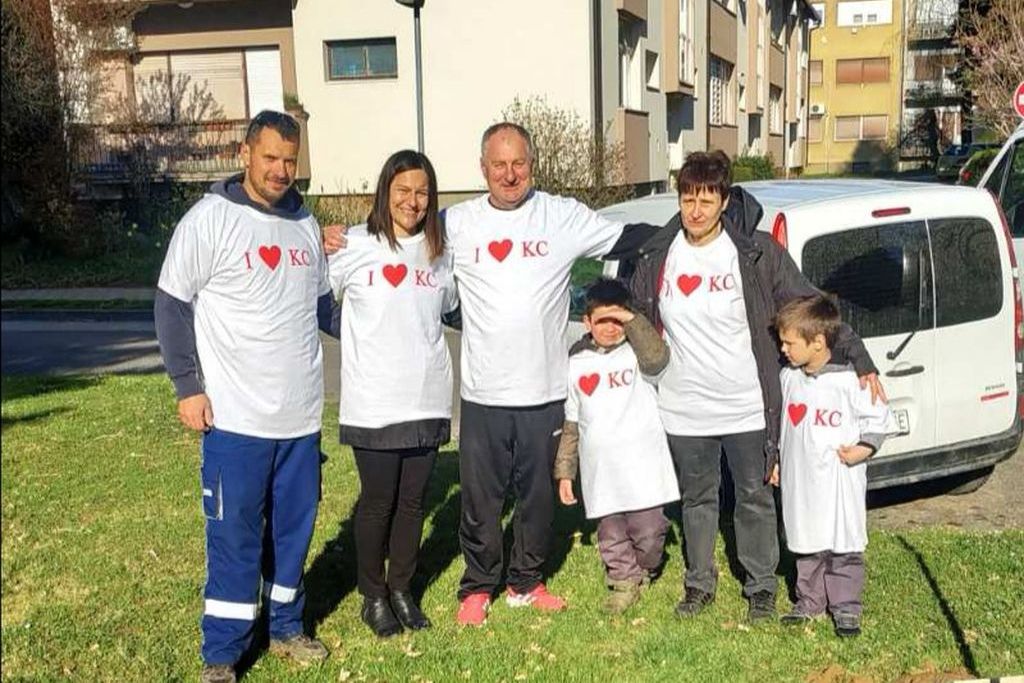 Uređenje javne površine u Meštrovićevoj ulici u Koprivnici
