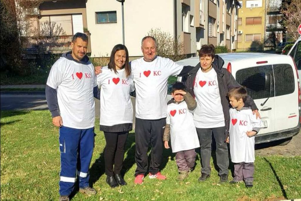 Uređenje javne površine u Meštrovićevoj ulici u Koprivnici