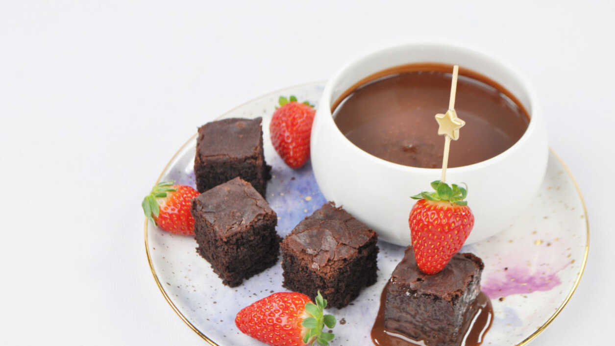 Double choco brownie Lino Lada founde