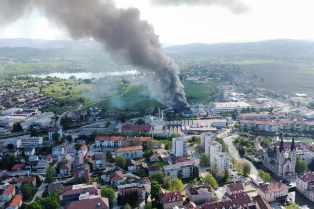 Eksplozija u kemijskoj tvornici Melamin u Sloveniji