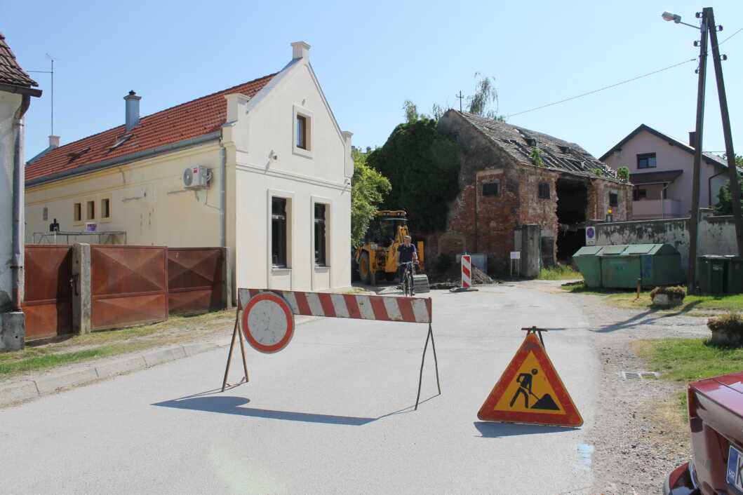 Radovi u Svilarskoj ulici u Koprivnici