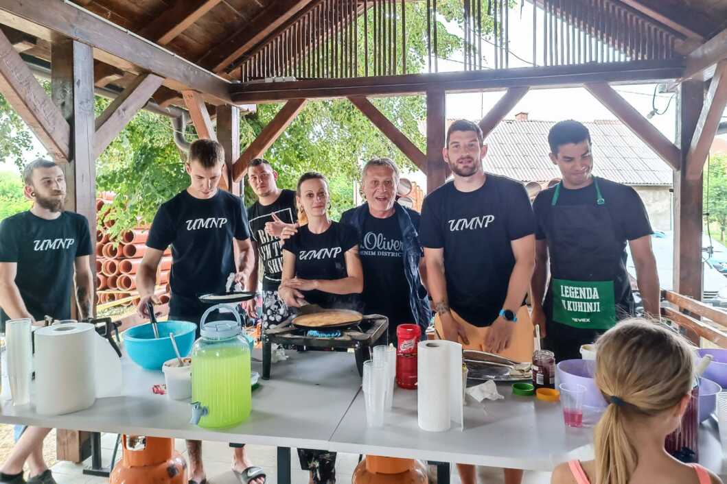 Palačinkijada u parku Pod lipama u Novigradu Podravskom