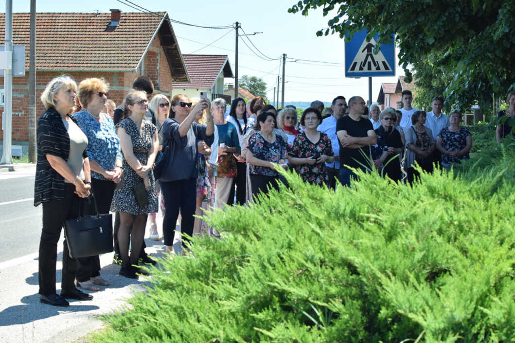 Blagoslov pila Presvetog Trojstva u Cvetkovcu