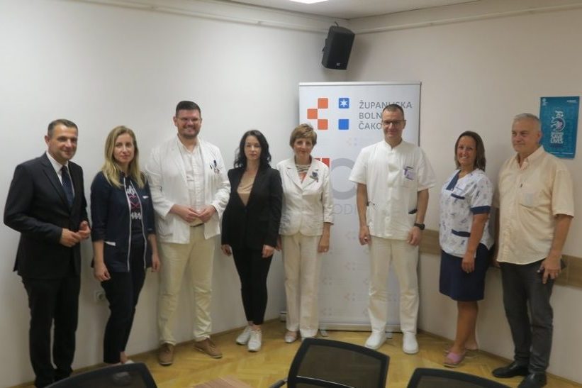 Dionici ugovora o prvoj fazi rekonstrukcije Odjela pedijatrije Županijske bolnice Čakovec 