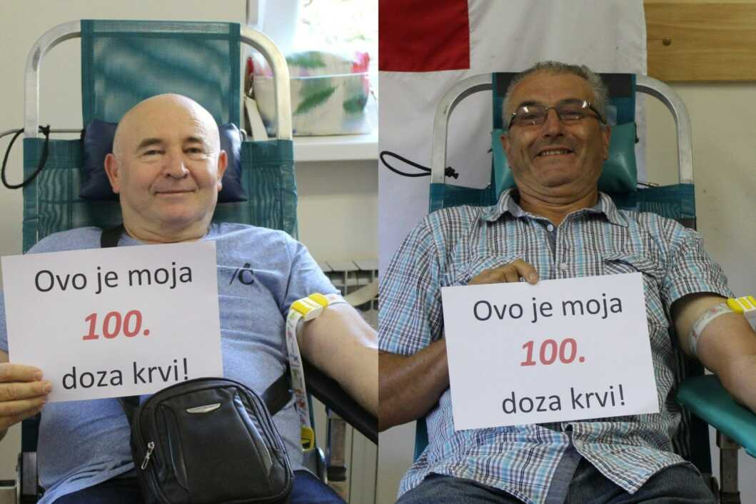 Ivica i Ivan dobrovoljni darivatelji krvi