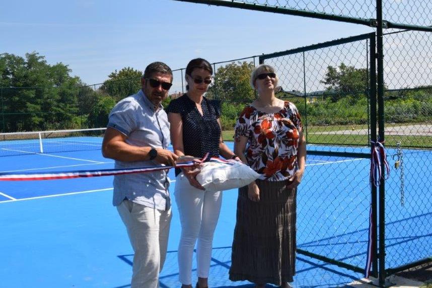 Otvorenje teniskog terena u Legradu