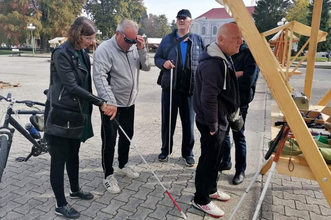 Akcija Biti slijep na 5 minuta u Đurđevcu